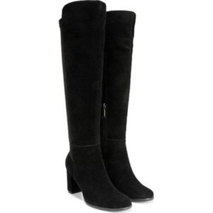 Blondo Kimberly boot- real suede boot with stretch back
